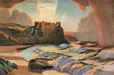 北アイルランド、ダンルース城 作： Albert Julius Olsson